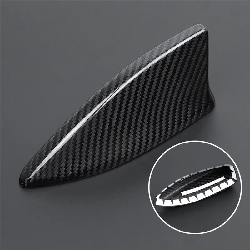 AEA7-Car Antenna Roof Aerial Antenna Signal Shark Fin Cover Trim Sticker For Honda 10Th Generation Civic Hatchback