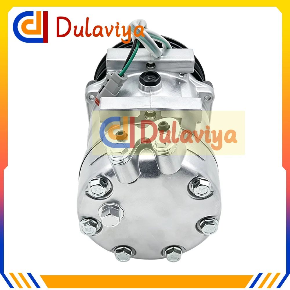AC Air Conditioning Compressor Cooling Pump PV10 For Scania TRUCK 10PK 24V 1888032 1531196 8295 8275 AC Air Compressor