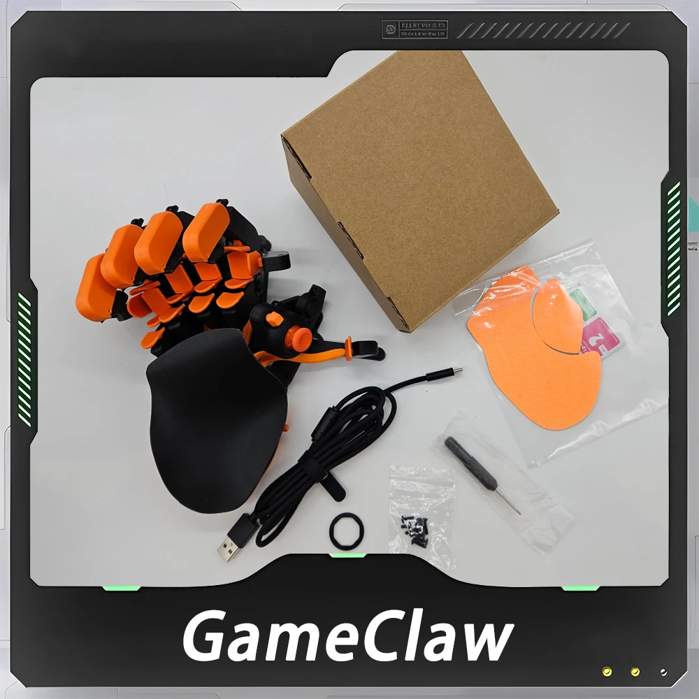 GameClaw One-Handed Keyboard Supports Customizable Gaming Keyboard Joystick Buttons Alien Ergonomic Design Pc Gamer Custom Gifts