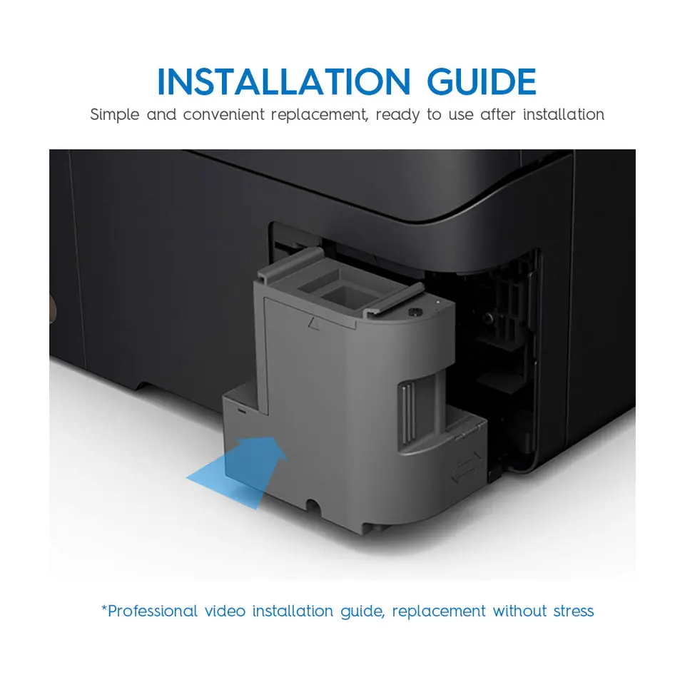 Waste ink bin maintenance box C9344 EWMB3 For Epson XP-4200/XP-4205/WF-2930/WF-2950,L3550/L3556/L3560/L5590 WF-2830/WF-2850