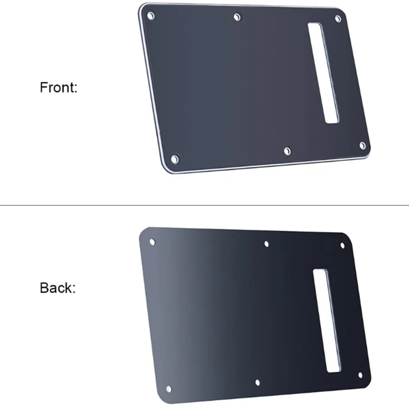 بيكجوارد تريمولو تجويف الغطاء الخلفي ، لوحة الظهر ، 3رقائق للدرابزين ، ستراتوكاستر ، سترات ، الطراز الحديث الغيتار الكهربائي