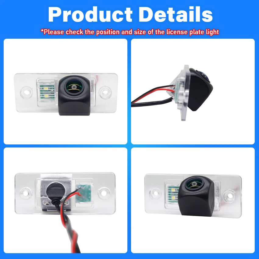 Rear View Camera For Skoda Fabia Combi 6Y MK1 5J MK2 1999~2014 Fisheye AHD CCD Night Vision Backup Camera license plate Camera
