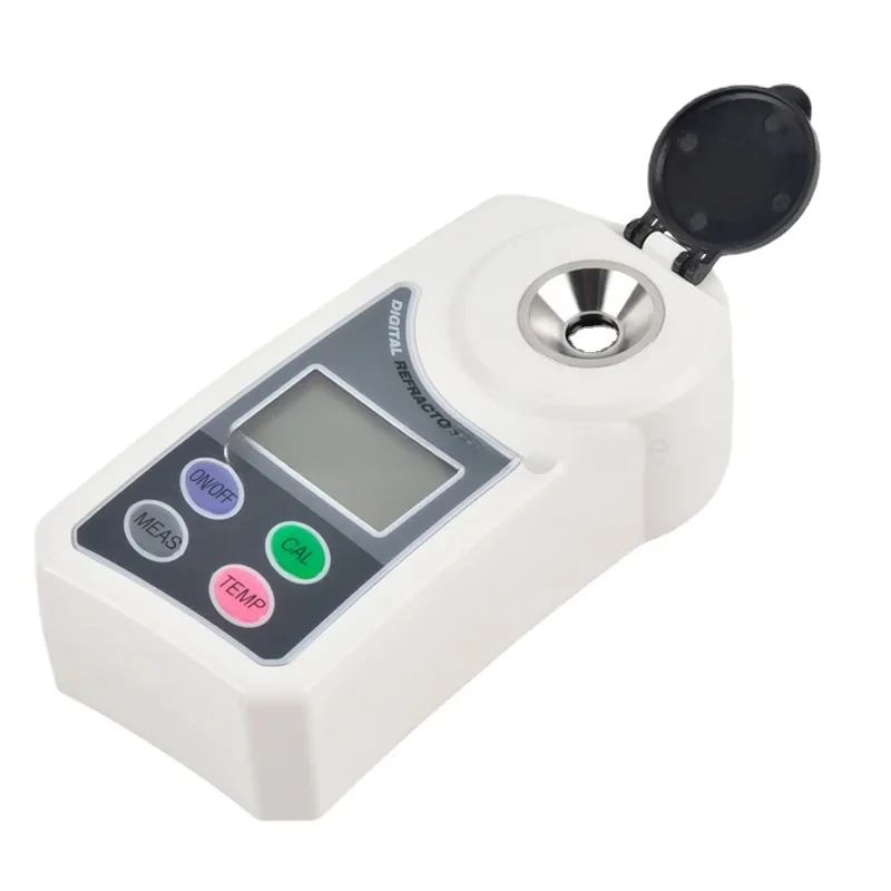 0~55% Refractive Index Refractometer AMSZ Digital Brix Meter For Fruits/Vegetables/Veverages/Food/Beer Sugar Content