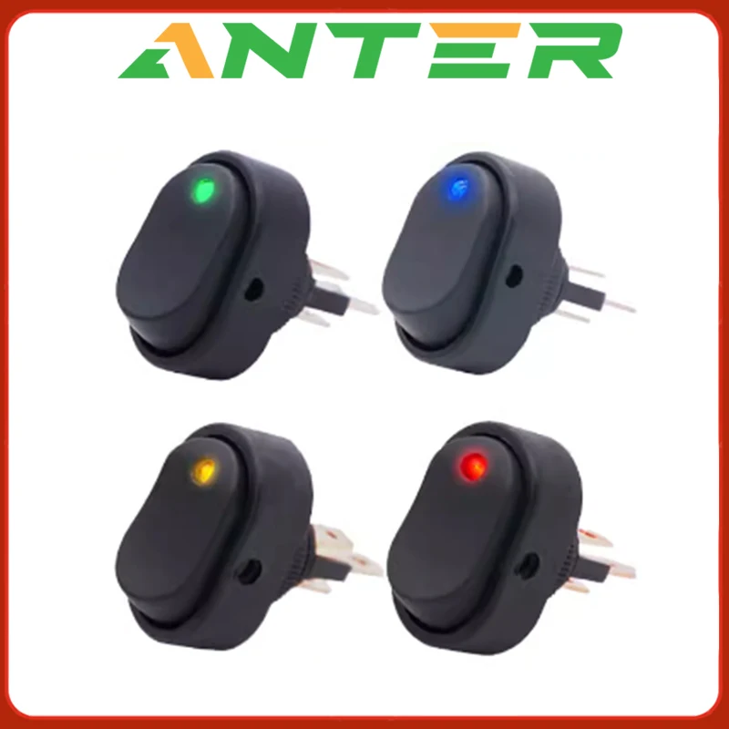 LED Rocker Switch  for CAR/BOAT/MARINE Heavy Duty OFF ON 12V 30A