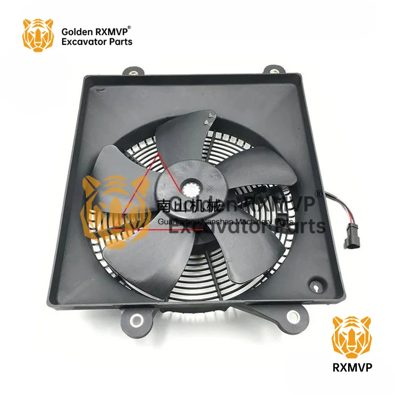 For Caterpillar  E324D 329D 330D 336D 349D air conditioning electronic fan assembly condenser electronic fan excavator