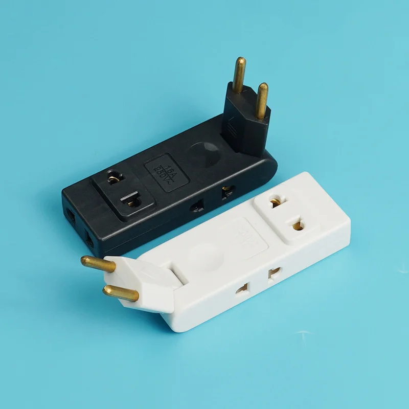 Power Converter Portable 4 in 1 Wall Outlet Extension Eu Electrical Socket 180 Degree Plug Adapter Canada Mexico Travel Aadapter