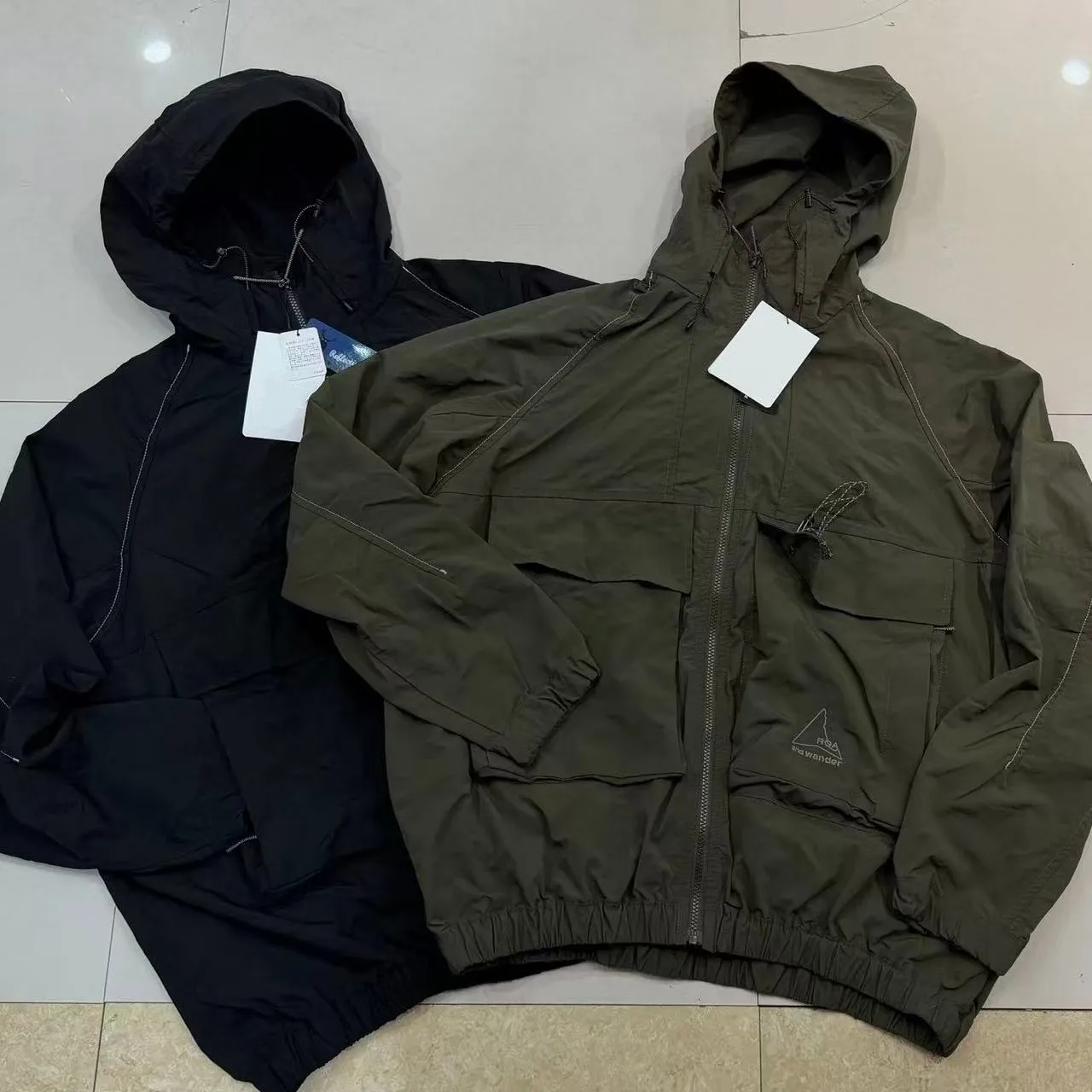 

Куртка-ветровка унисекс Roa × AW 26SS Limited из нейлона с капюшоном, с множеством карманов, в стиле техно-одежды