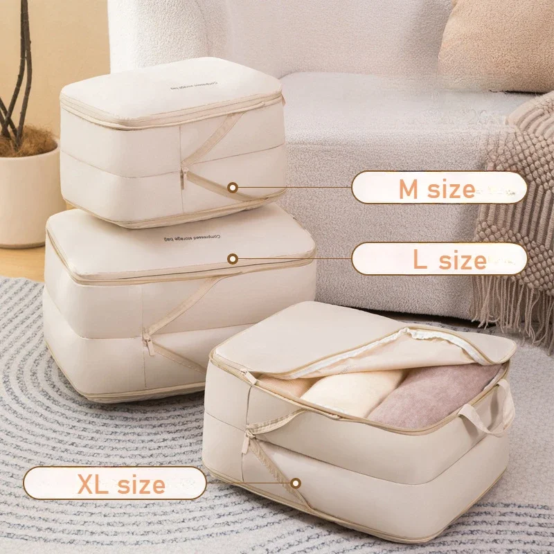 Portable Clothing Storage Bags Double Layer Compression Travel Business Trip Storage and Organization Bag Maternity Bag