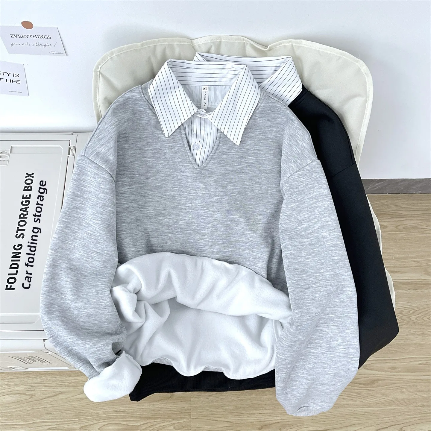 

Мужская толстовка с флисовой подкладкой, повседневная, с длинными рукавами, осенне-зимняя, модная верхняя одежда, удобная, дышащая, уличная одежда