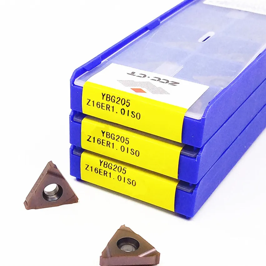 Insere 10 Pcs Box Z16er1.0iso Ybg205 Z16er1.5iso Ybg205 Z16er2.0iso Ybg205 Z16er2.5iso Ybg205 Z16er3.0iso Ybg205 Zcc. ct