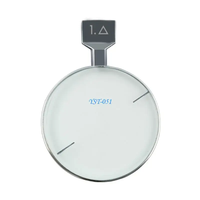 E15A Metal And Glass Trial Lenses Measuring 5.1x3.6cm For Professional Optometry Use Available In Multiple Lens Types For Eye