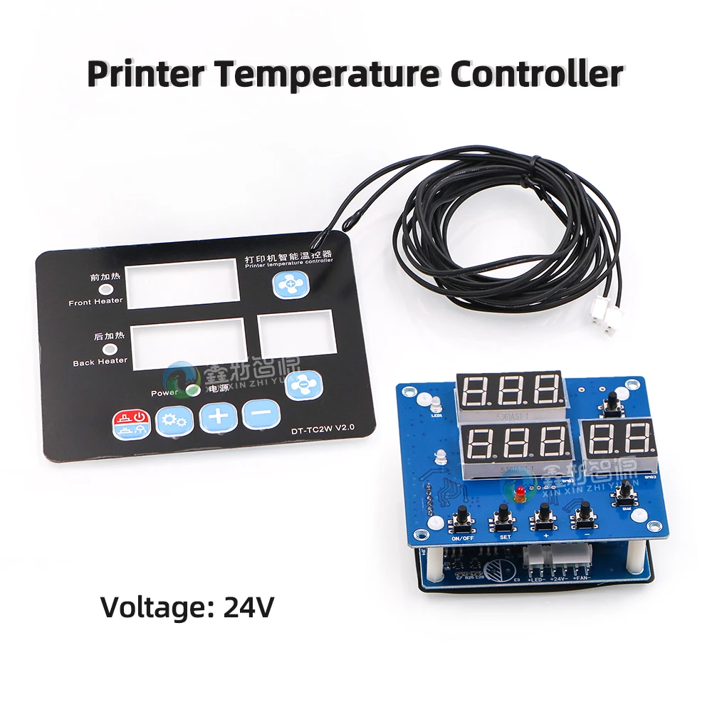 

LED Display Circuit Board Automatic Heating 24V DT-TC2W Thermostat for Large Format Printer Temperature Controller