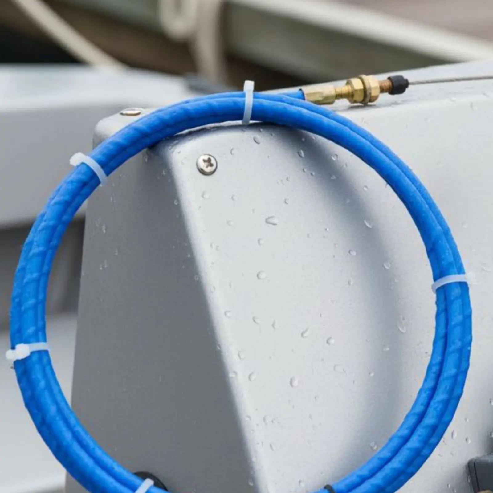 

Outboard Throttle Control Set Long-Lasting Metal Parts Outboard Distant Control Cable