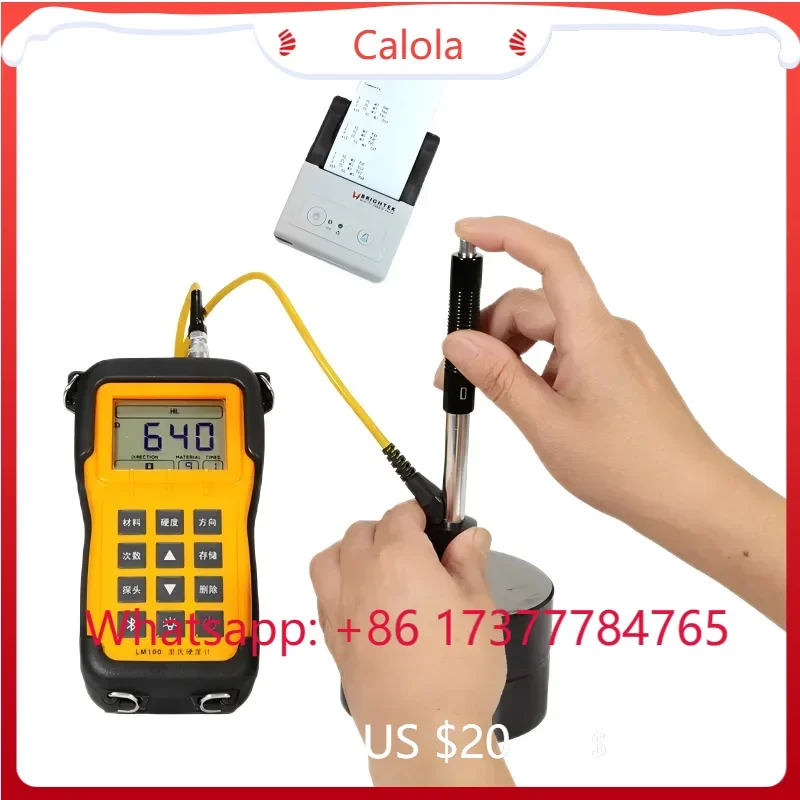 Portable Brinell Hardness Tester LM100 – Leeb Hardness Testing