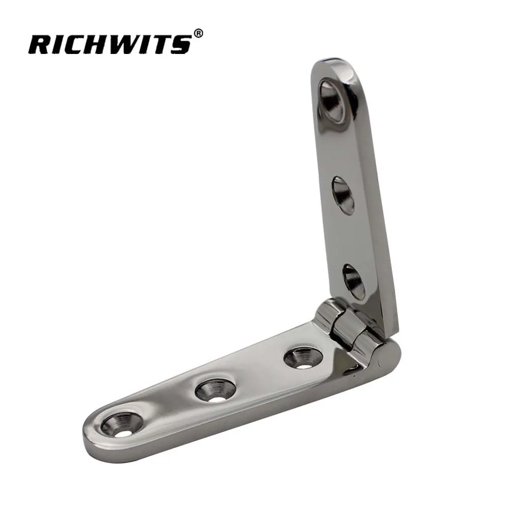 28x152MM Marine Grade 316SS Boat Cupboard Cabinet Door Butt Hinge Furniture Fitting cabin deck Boat Accessories Hinges