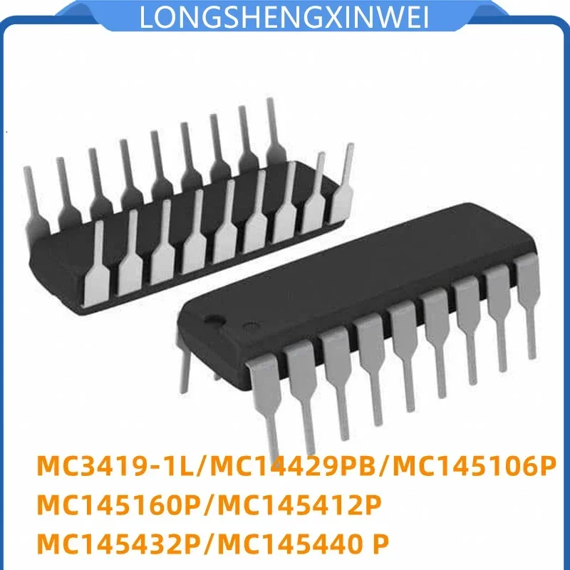 1PCS MC145106P 145160 145412 145432 145440 3419-1L 14429PB DIP18