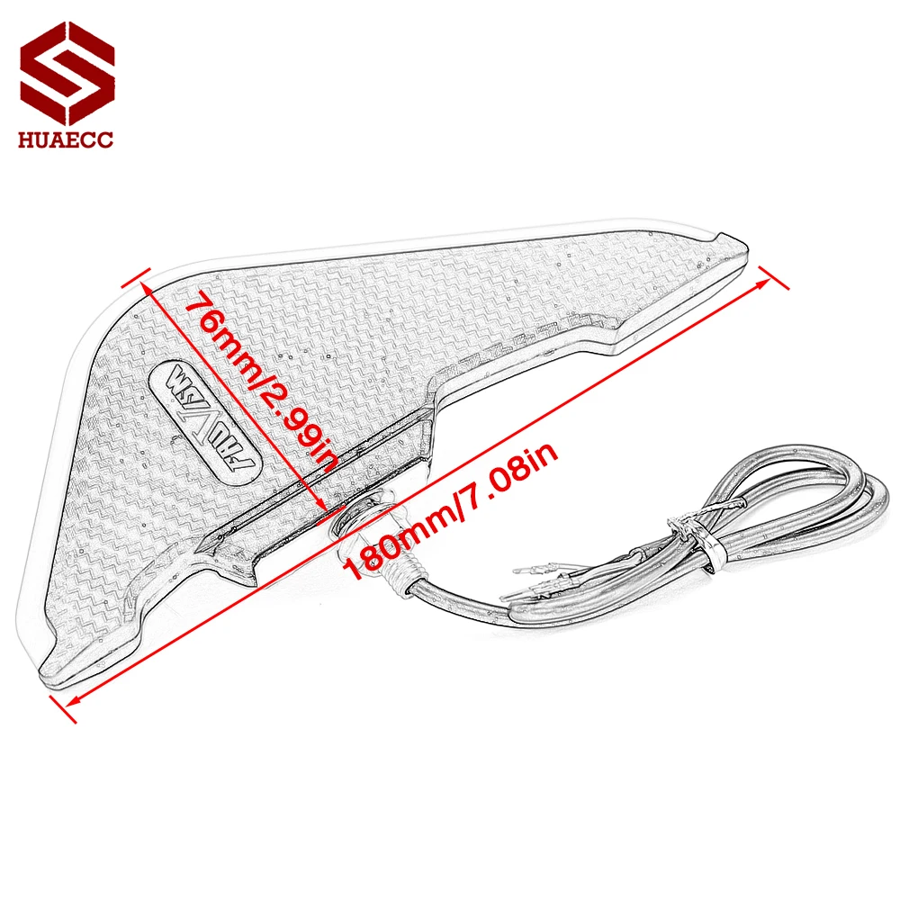 الجبهة هدية الهوائية الجنيحات الجانبية المفسدين الزخرفية ل Ducati SuperSport950/S Panigale V2/V4 899 959 1199 1299 848 1098