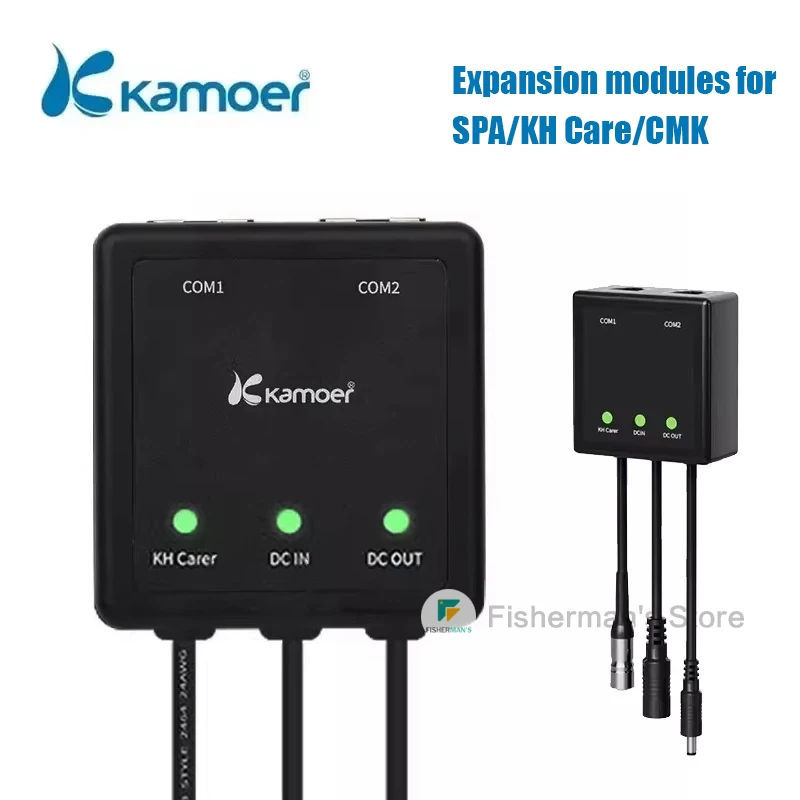 kamoer-dd-kh-manager-e1-expansion-box-fish-tank-control-calcium-reflux-water-quality-detection-khc-connection-f4-titration