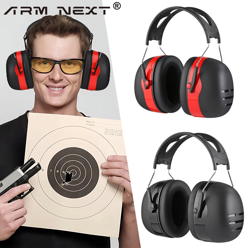 noise reduction safety earmuffs para tiro protecao auditiva earmuffs para shooting gun range mowing construcao carpintaria nrr32db 01