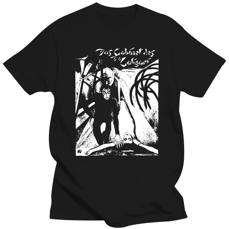 The Cabinet Of Dr Caligari T Shirt - Classic Silent Expressionist Horror Poster Fashion Classic Style Tee Shirt