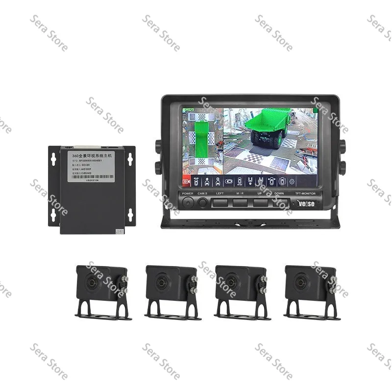 360 ° Intelligent Optical Zoom 20 Times High Definition Cloud Viewing System Construction Vehicle Tower Crane Crawler Crane