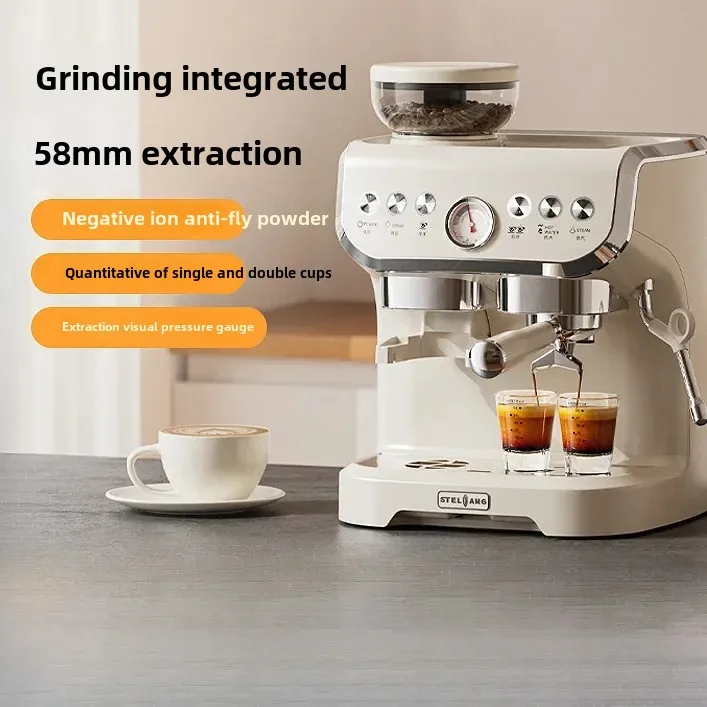 

Fully semi-automatic household small milk foam grinding integrated