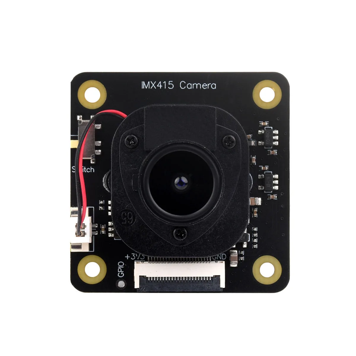 Waveshare GMSL-2MP-Camera-A 2MP GMSL Camera Module Built-in ISP AA Lens IP67 Automotive-grade Image Sensor