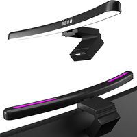 RGB Monitor Light Bar Curved Computer Monitor Lamp For Eye Caring Light Source Monitor Backlight For Home Office Game