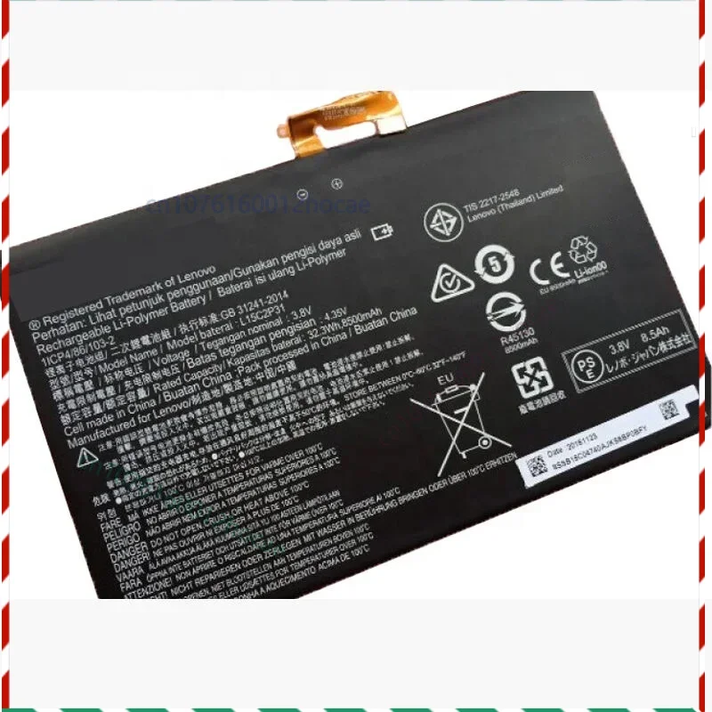 

Battery For lenovo L15C2P31 SB18C04740 SB18C14796 Yoga Book YB1-X90F/X91F/L/X
