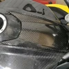 ストリートトリプル 765RS/R moto2 2023 2024 100% カーボンファイバー燃料タンクシェル、燃料タンク保護カバー、オートバイアクセサリー b 2