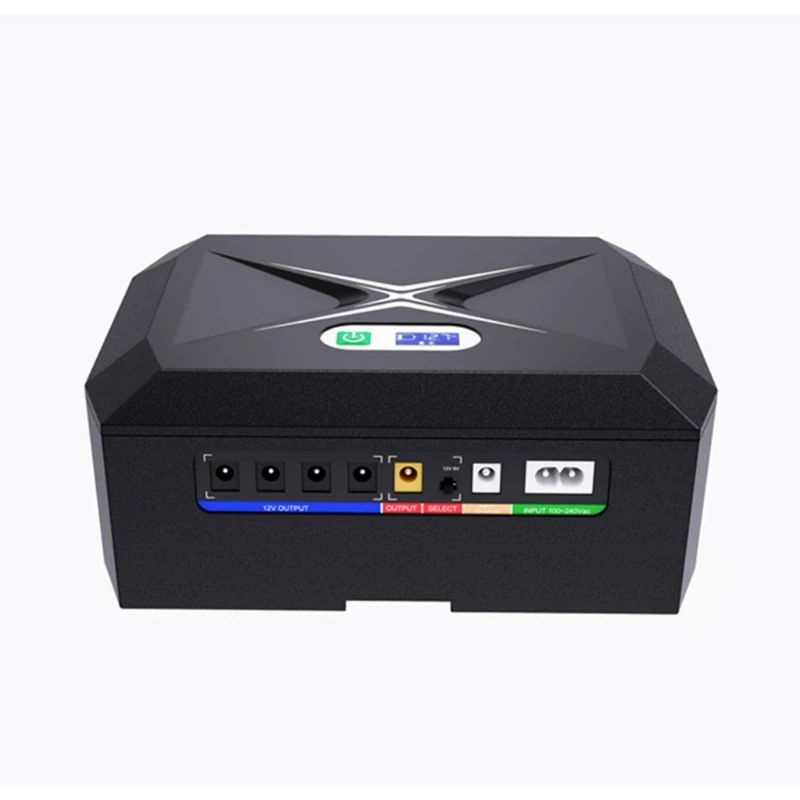 17600/20800mAh Mini UPS 60W 5V/9V/12V Uninterruptible Power Supply For WiFi Router Large Capacity Backup Power Adapter