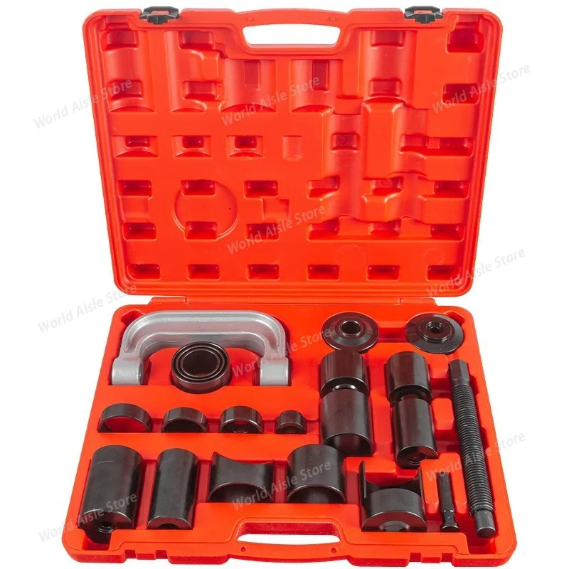 21-Piece Ball Joint Separator & Installer Tool Kit - for Automotive Lower Control Arm Ball Joints and Universal Joints