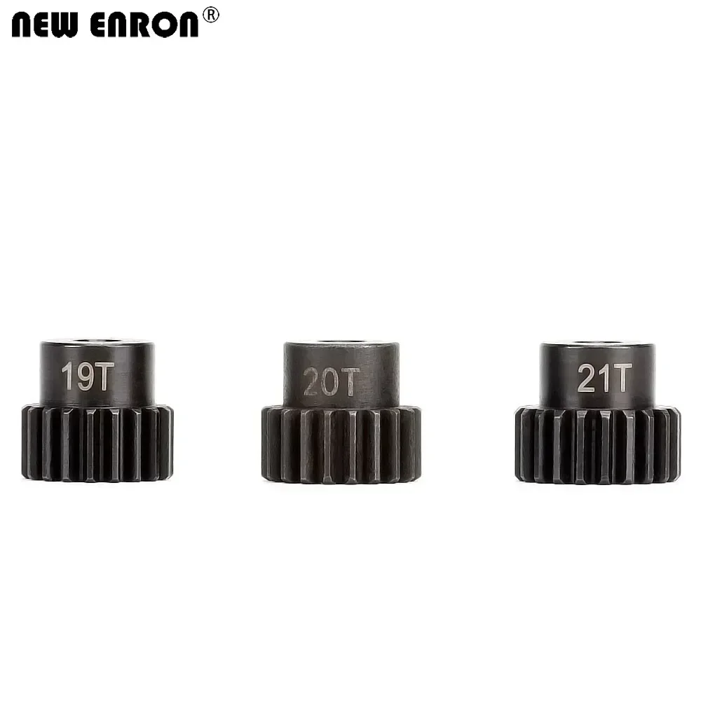 Hard Steel Moter Gear/Pinion Gear 19T 20T 21T M0.8 32P 5MM 5644 5640 Fit for RC Car 1/10 Traxxas Revo Summit