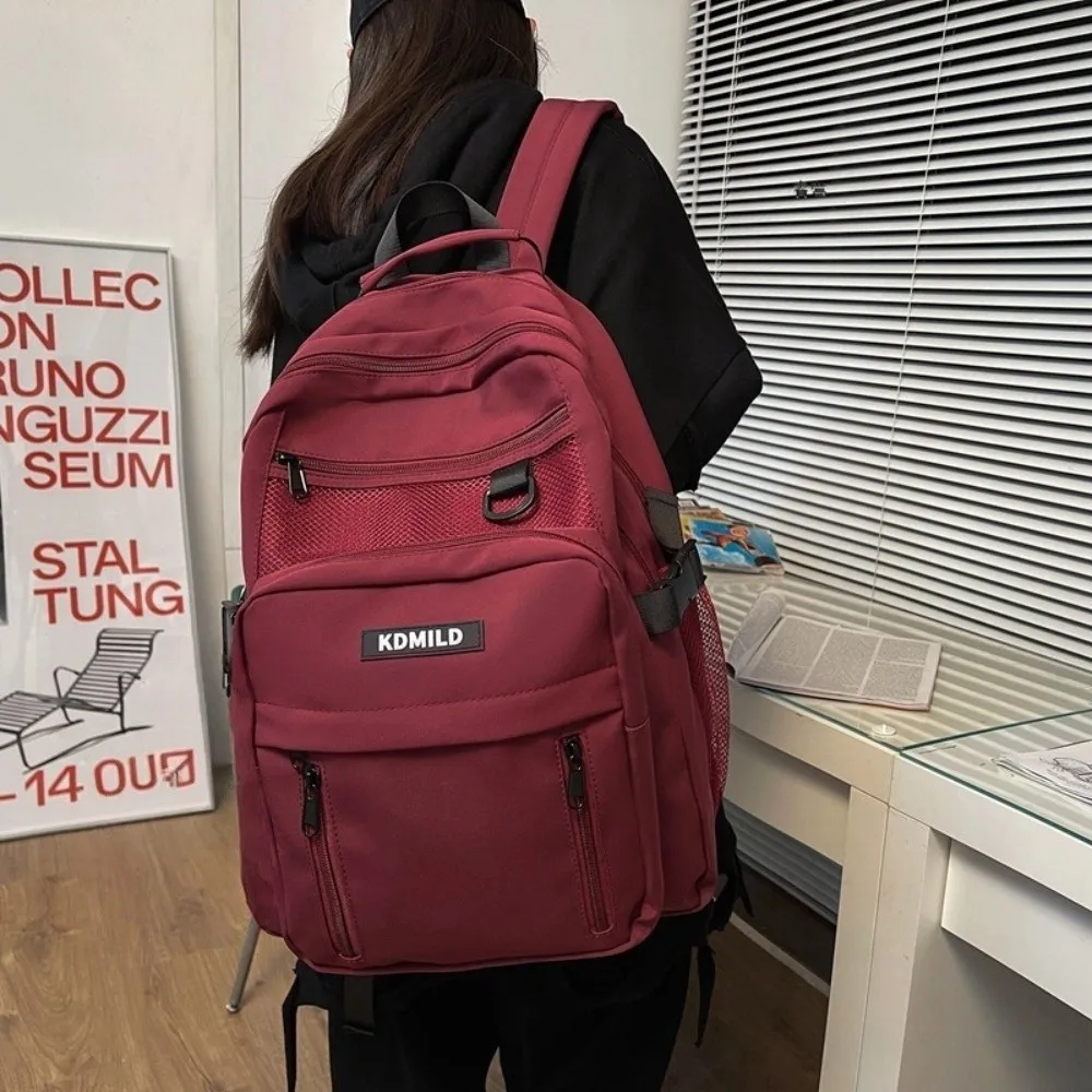 

Stylish Spacious Teens Backpack Waterproof Lightweight School Bag Minimalist Large Capacity Laptop Bag Unisex
