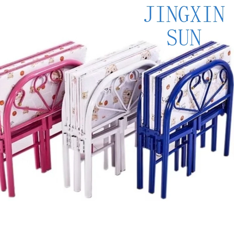 New design folding camping bed cheap folding bed metal folding bed