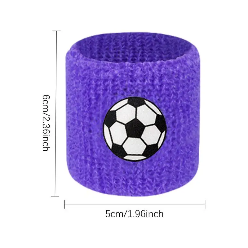 Wrist Sweatbands For Kids Tennis Wrist Bands Moisture Wicking Wristbands For Tennis Basketball Football Running Boys Girls