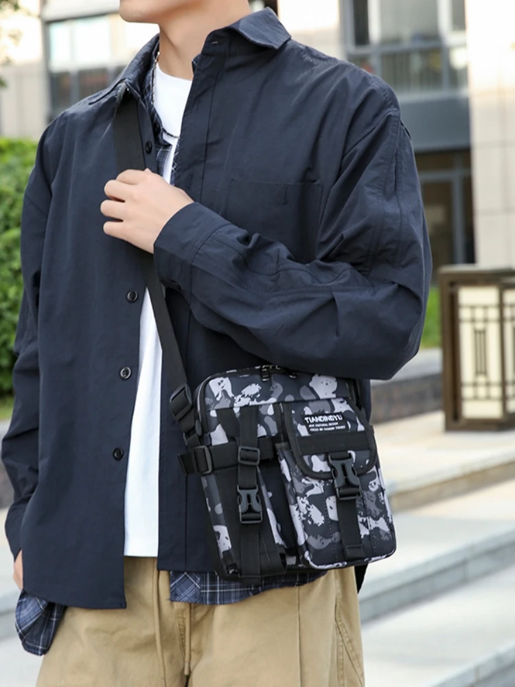 

Tactical Function Bapa 2025 New Faion Outdoor Climbing Casual Crossbody Workwear Single oulder Bag Multifunctional