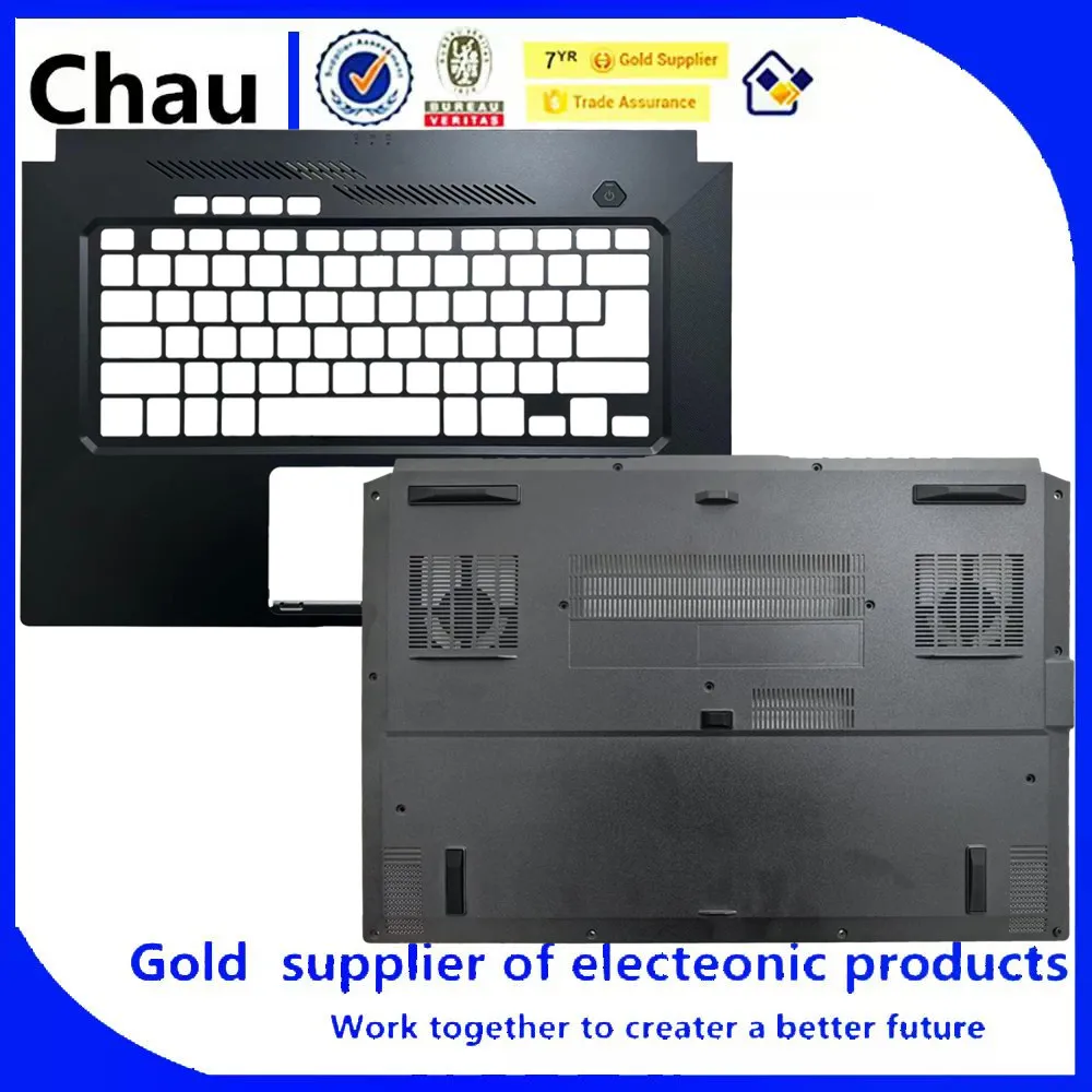 New For Chau  TUF AIR F15 FX516 FX516P FX516PR FA516 Upper Case Palmrest Cover/ Bottom Base Cover Lower Case 6051B1553401