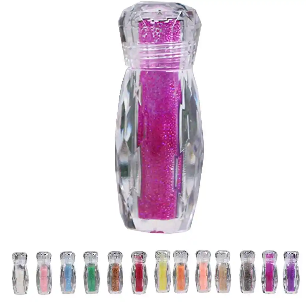 13 Colors Colorful Micro Beads Balls Caviar Mini Glitter Manicures Crystal Sand for Nail Art Decoration