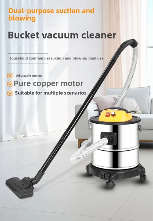 Customized High Suction Suction And Blowing Dual-use Vacuum Cleaner For Automotive Sewing Industry 30L Vacuum Cleaner