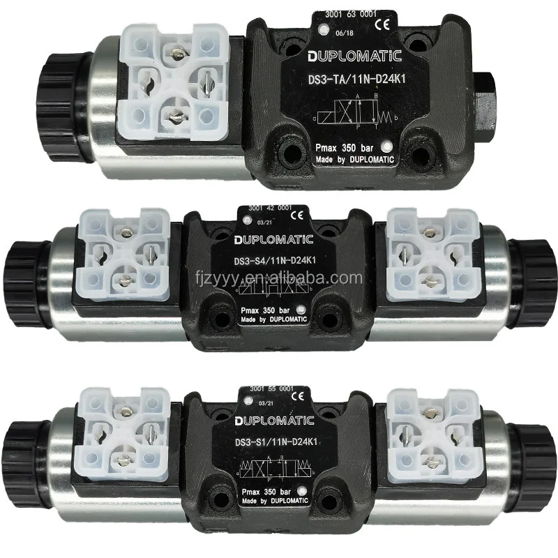 DS3 Hydraulic Valve Ds3-ta/11n-24 Ds3-s2/11n-d24  Ds3-s1/11n Hydraulic Solenoid Directional Control Valve