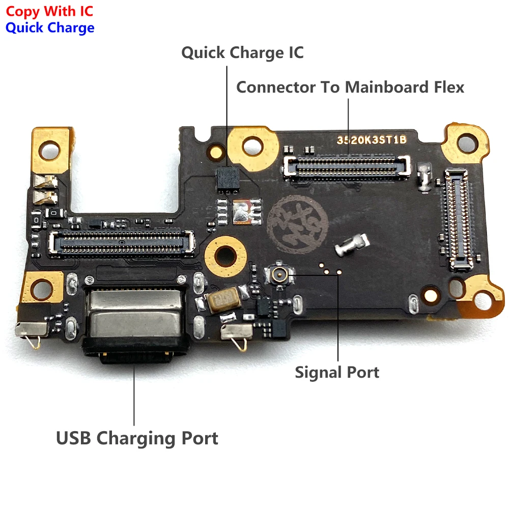 NEW USB Repair Charging Port Connector Board Cable With Microphone For Xiaomi Mi 10T 11 12 10 Lite / Mi 11T 10T Pro Fast charger