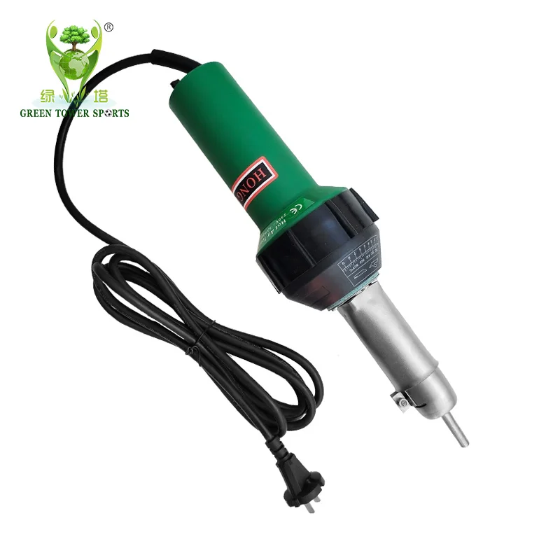 1600W Plastic Welder Hot Air Welder Heating Gun PVC Vinyl Rod Welding Hot Gas Pistol Tool Kit Floor Repair Welding Tool