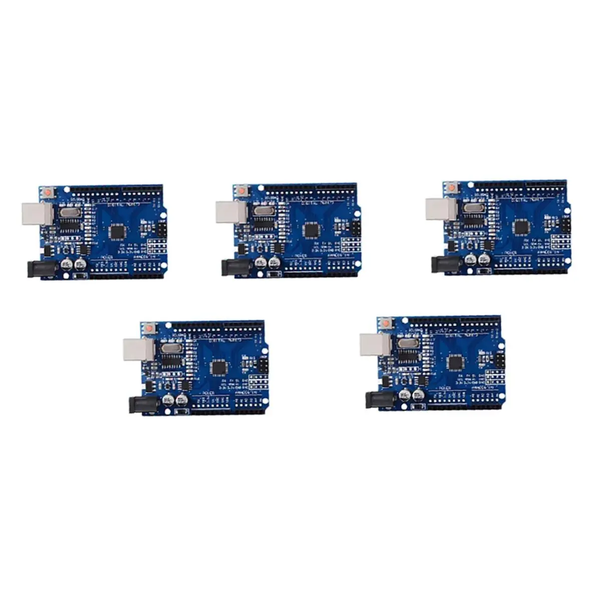 -[T627C Digital]5PCS for R3 MEGA328P Chip for R3/TYPE-C CABLE ATMEGA328P-AU Development Board 16Mhz R3