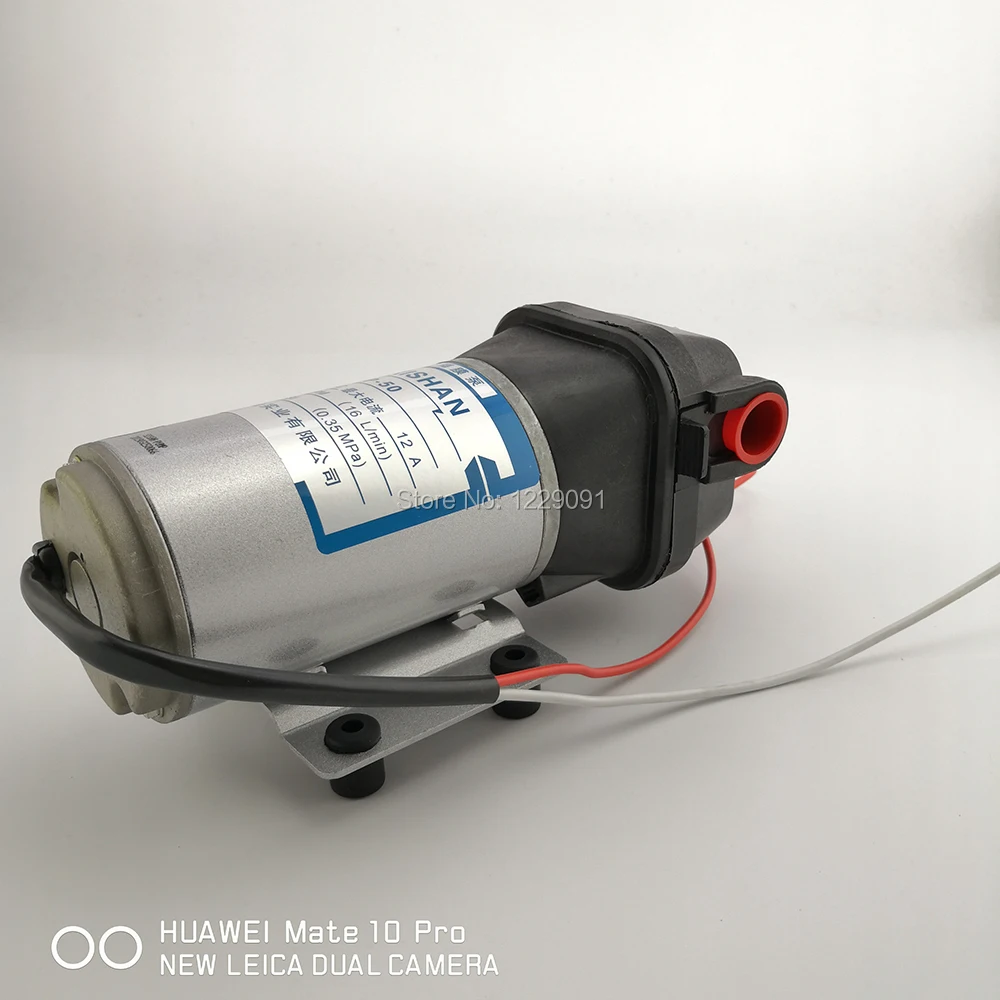 

DP-50 12 В 24 В мини-мембранный водяной насос высокого давления распылительный насос 16 л/мин 3,5 бар 50 фунтов на квадратный дюйм переключатель давления самовсасывающий насос