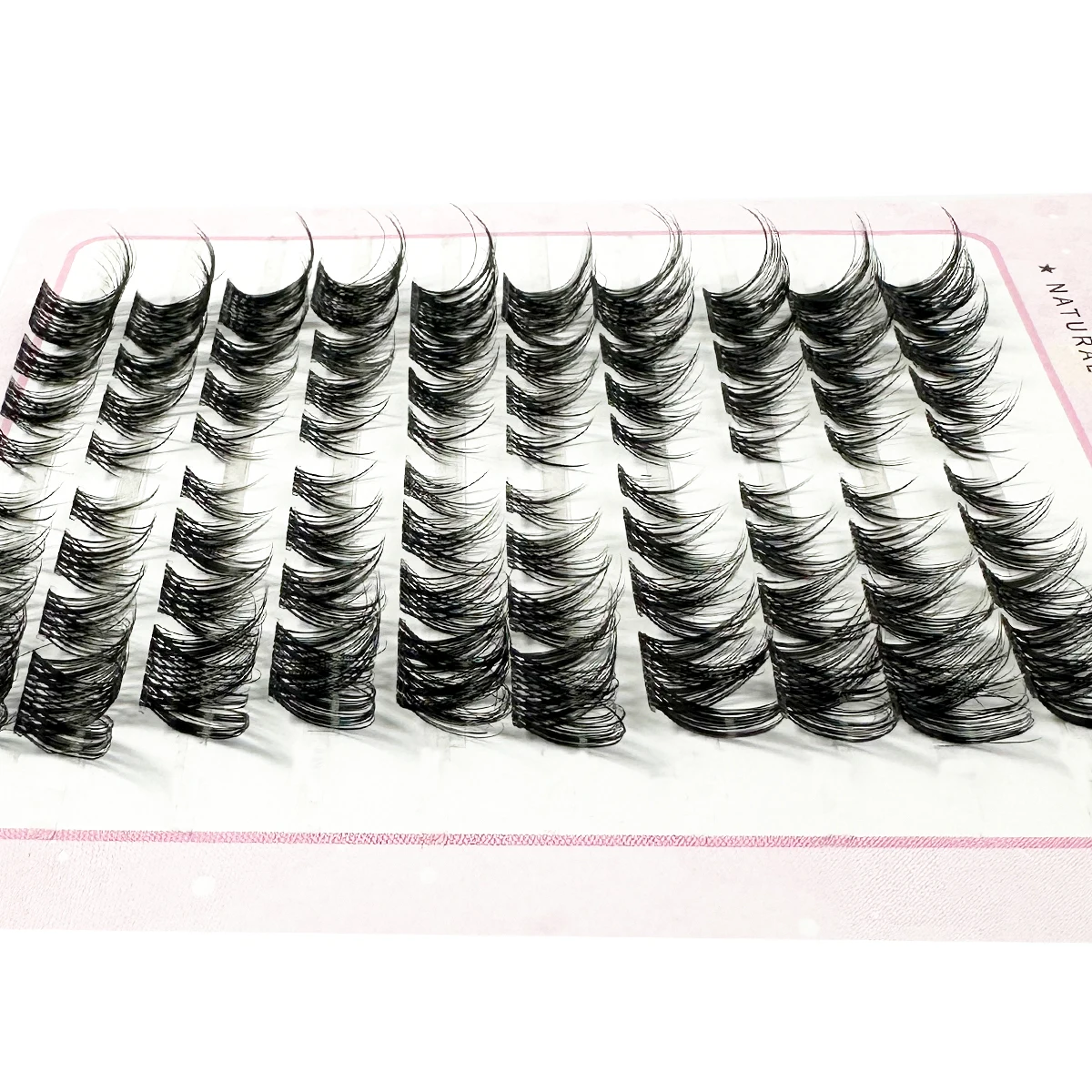 False Eyelashes Individual Lash Clusters Fox Manga Fluffy Soft Natural Anime Lashes Extension Supplies Beauty Makeup Product Kit