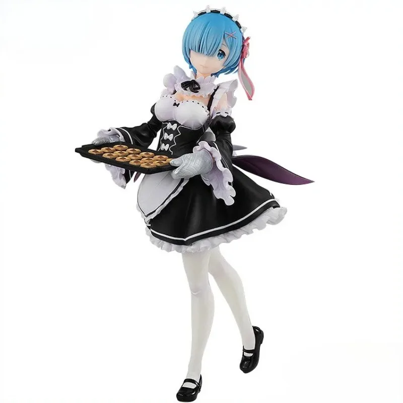 

Оригинальная фигурка GSC: Re:Zero — Рем (фрейл) в наряде для чаепития, масштаб 1/7, из ПВХ, аниме-фигурка, модель, коллекционная игрушка, кукла, подарок