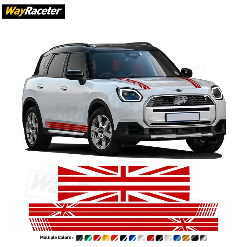 4-pz-set-union-jack-copertura-del-motore-della-decalcomania-del-vinile-cofano-cofano-porta-strisce-laterali-adesivo-per-mini-countryman-u25-jcw-2024-2025-2026