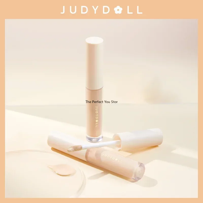 Judydoll seidig nahtlose flüssige Concealer Abdeckung Fleck Akne markiert dunkle Kreise Sommersprossen Gesicht leicht dünne tragbare Make-up-Kosmetik