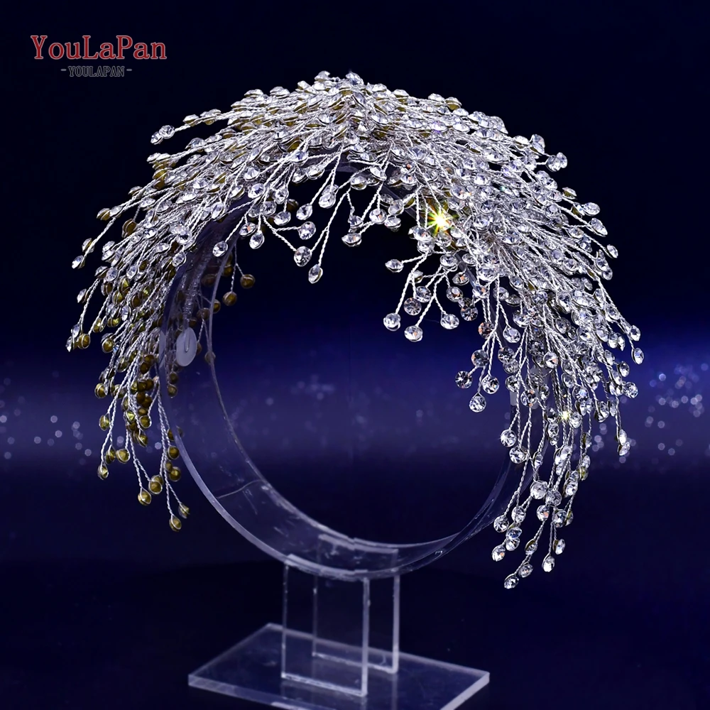 YouLaPan Luxury Rhinestones Women's Belts Silver Color Handmade Wedding Belt Women Ornaments Bride Party Sash Accessories SH431